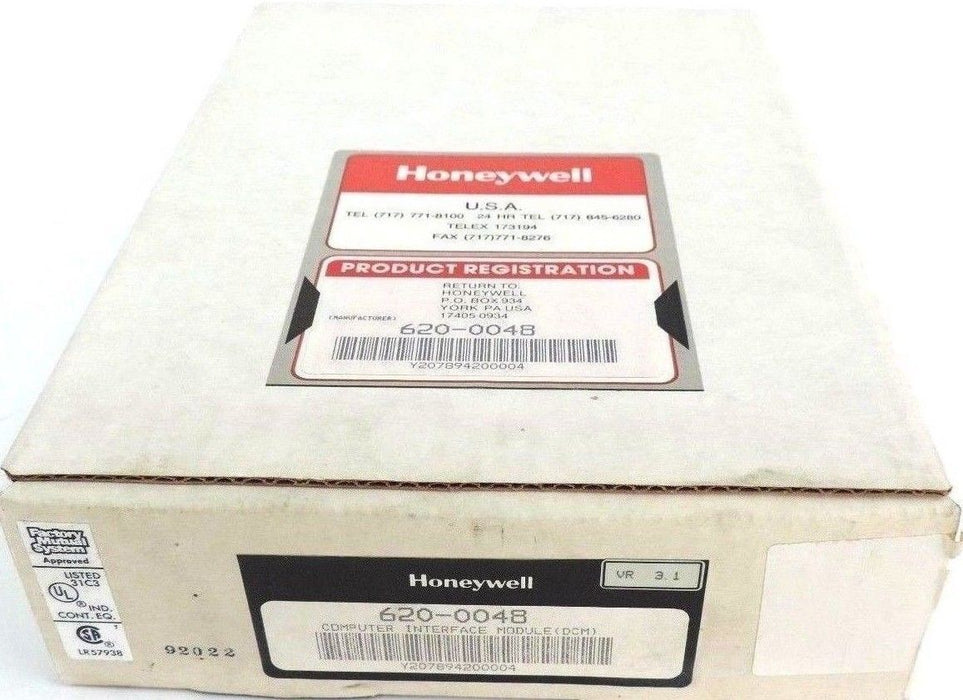 FACTORY SEALED HONEYWELL 620-0048 DATA COLLECTION MODULE 6200048 VR. 3.1