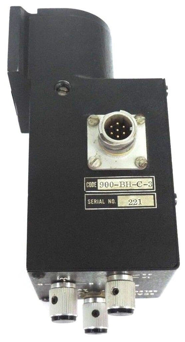 SPECTRA FILM GATE PHOTOMETER W/ CONTINUOUS PRINTER PROBE 900-BH-C-3 & BRACKETS