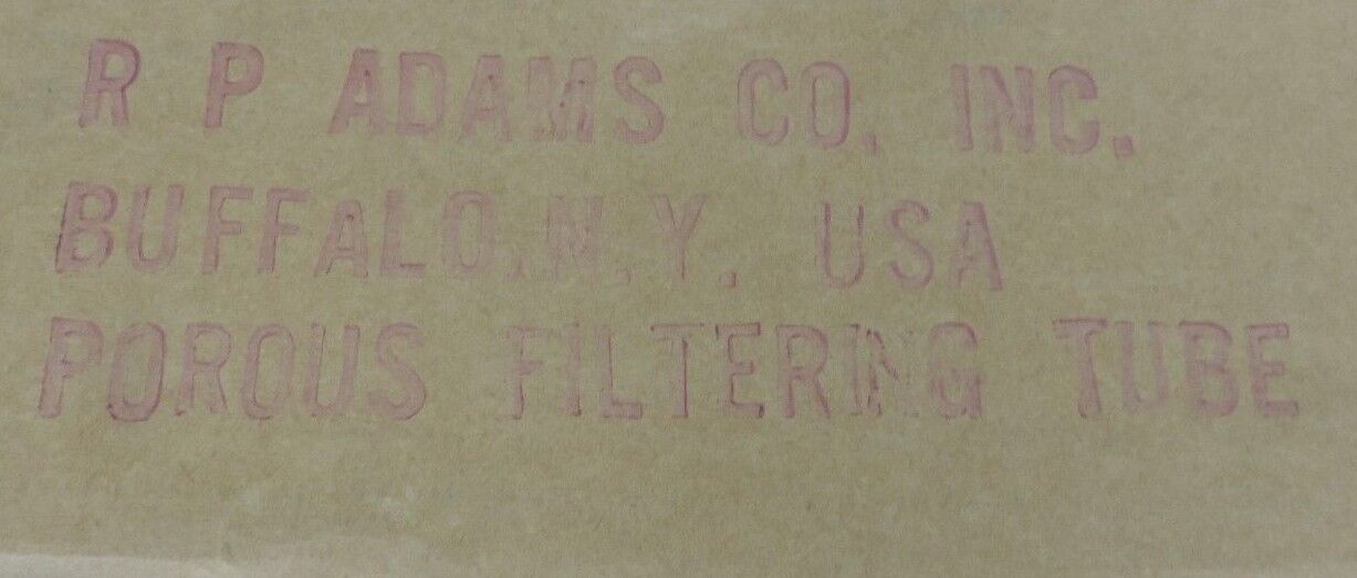 NEW RP ADAMS CO. 36" POROUS FILTERING TUBE 119674A