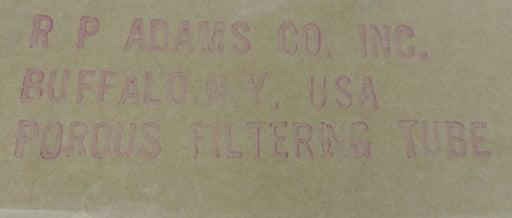 NEW RP ADAMS CO. 36" POROUS FILTERING TUBE 119674A