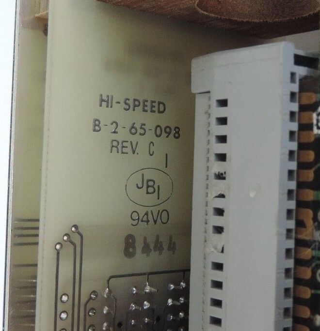 HI-SPEED P2-62-122, P2-63-004, B-2-65-098 WEIGHT FEEDBACK MODULE ASSEMBLY