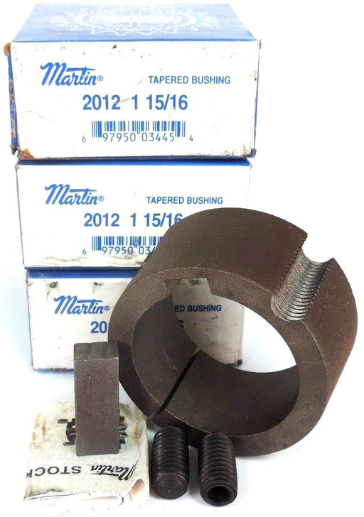 LOT OF 3 NIB MARTIN 2012 BORE SIZE 15/16" TAPER LOCK BUSHINGS