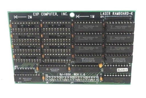 EXP COMPUTER INC. DJ-1050 REV. 1.0 LASER RAMBOARD-K