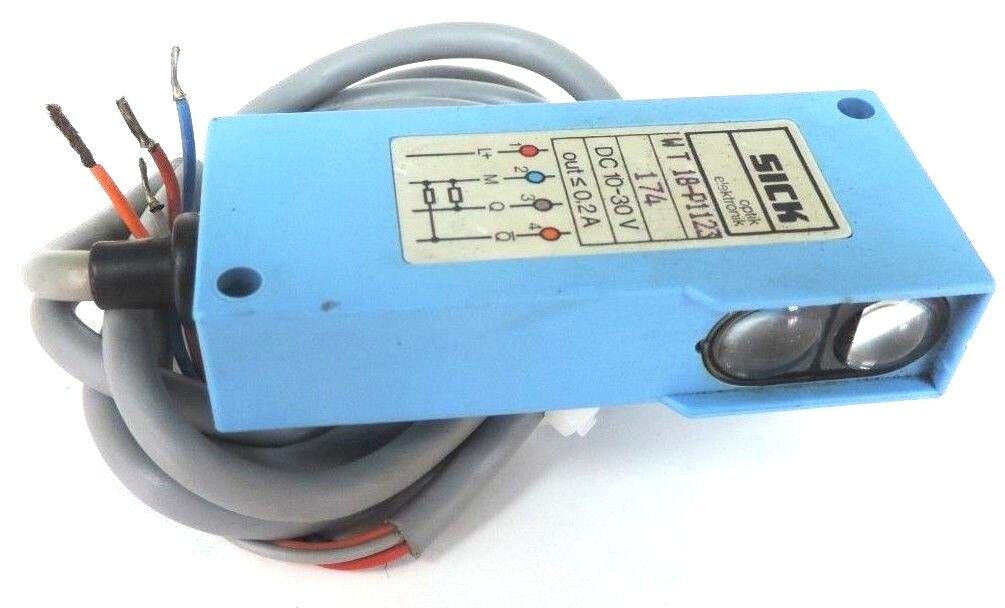 SICK OPTIC ELECTRONIC WT18-P1123 SENSOR PHOTOELECTRIC 10-30VDC, WT 18-P1123