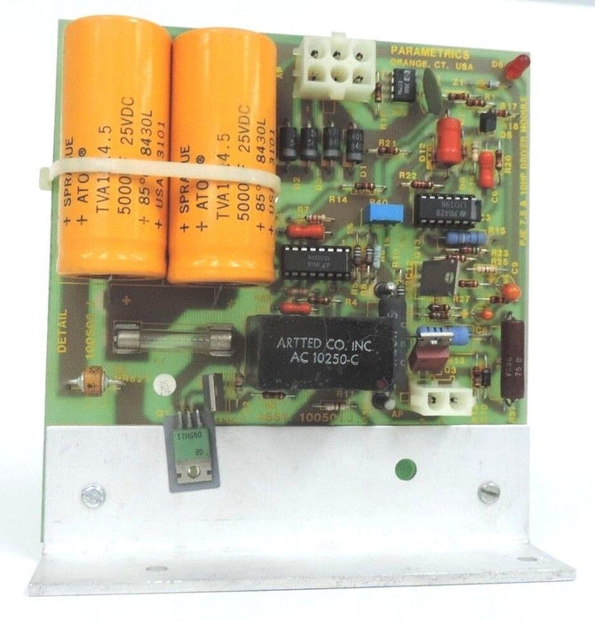 PARAMETRICS 100501J PJE 7.5 & 10HP DRIVER MODULE 100501, 100503 D