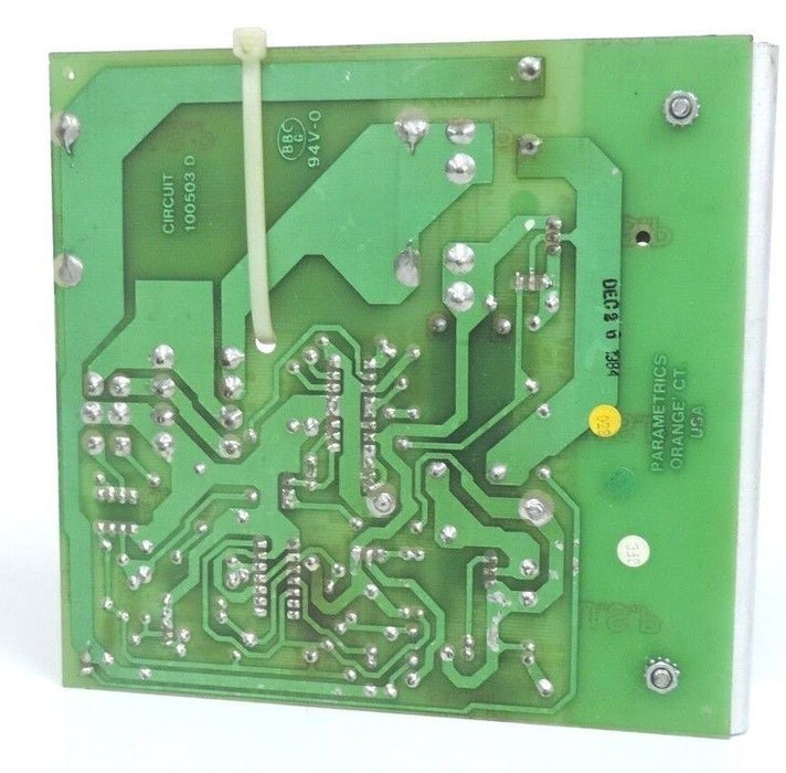 PARAMETRICS 100501J PJE 7.5 & 10HP DRIVER MODULE 100501, 100503 D