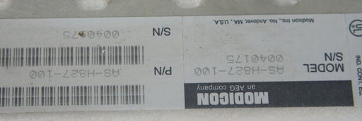 MODICON AS-H827-100 11-SLOT CHASSIS RACK FOR 800 SERIES MODULES ASH827100