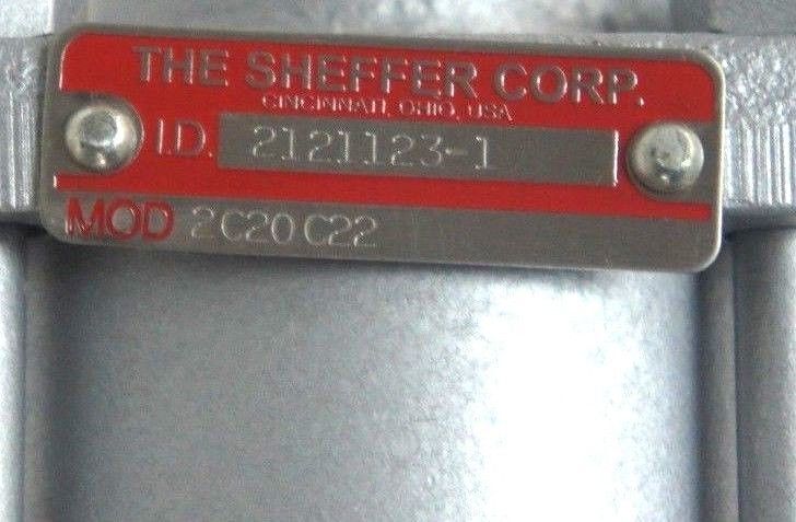 NEW SHEFFER CORP ID 2121123-1 CYLINDER MOD 2C20C22