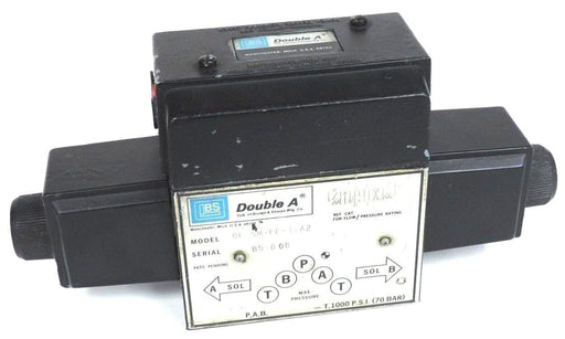 DOUBLE A QF-5M-FF-10A2 DIRECTIONAL VALVE 1000PSI 70 BAR QF5MFF10A2
