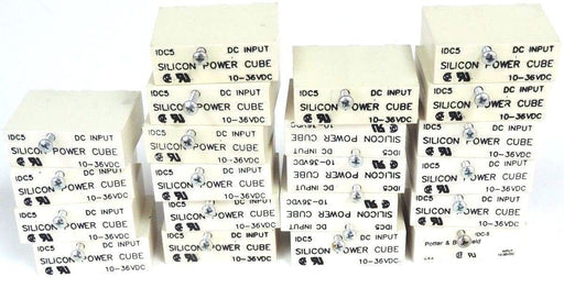 LOT OF 21 SILICON POWER CUBE IDC5 MODULES IDC-5, 10-36VDC