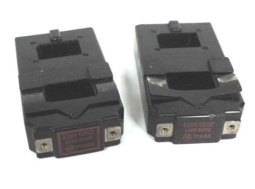 LOT OF 2 ALLEN BRADLEY 71A86 OPERATING COILS 50/60HZ 110/120V 71-A86