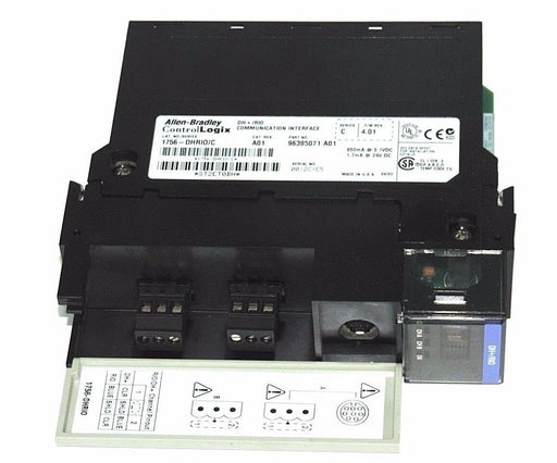 ALLEN BRADLEY 1756-DHRIO SER. C BRIDGE/SCANNER MODULE CAT REV. A01, 1756DHRIO/C