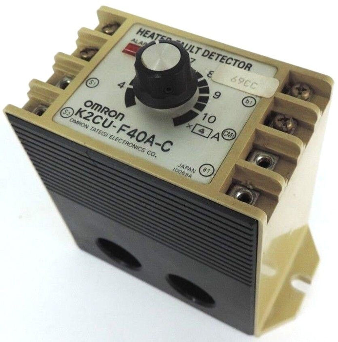 OMRON K2CU-F40A-C HEATER FAULT DETECTOR 100VAC, K2CU-F, K2CUF40AC