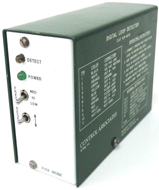 CONTROL ASSOCIATES LP-4015 DIGITAL LOOP DETECTOR LP4015