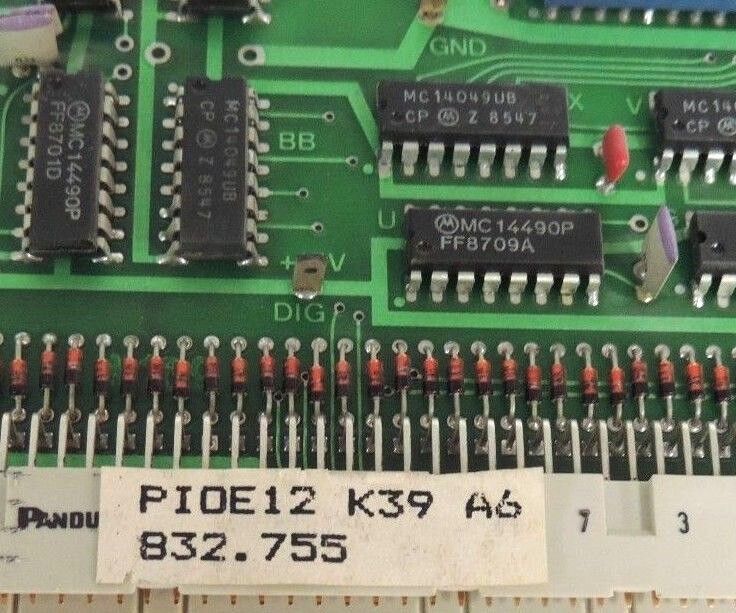 HEINEN ELEKTRONIK PIOE12-K39 A6 832.755 PC BOARD PIOE12K39