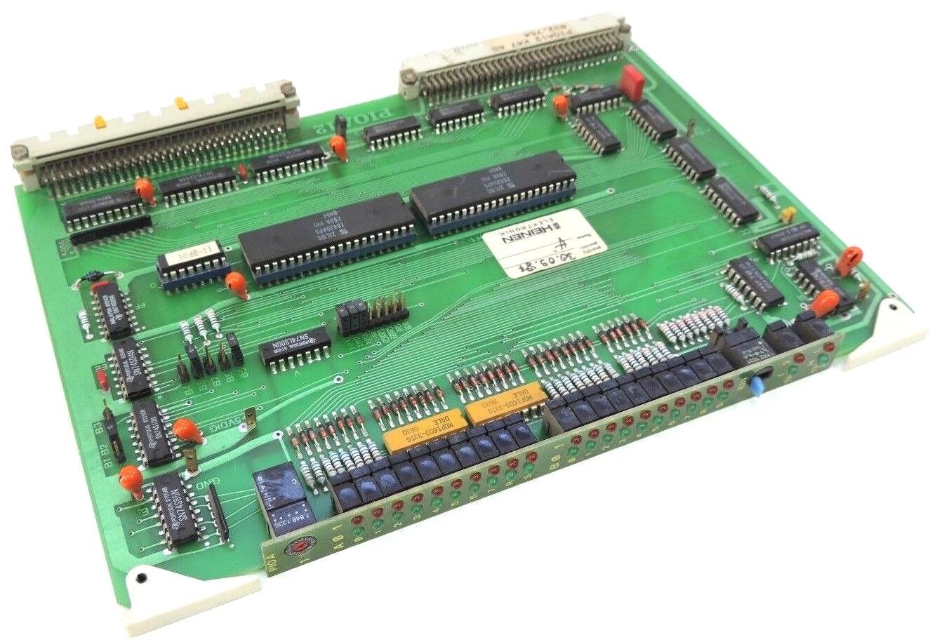 HEINEN ELEKTRONIK PIOA12 K47 AB 832.754 PC BOARD 60907-7.4, PIOA