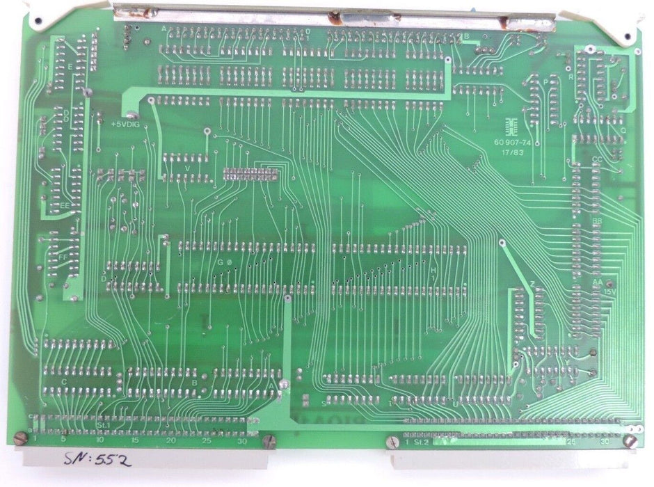 HEINEN ELEKTRONIK PIOA12 K49 AB 832.754 PC BOARD 60907-7.4, PIOA
