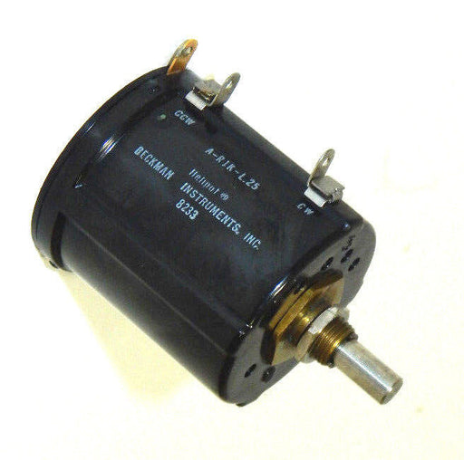 BECKMAN INSTRUMENTS 402374-K, A-RIK-L.25 POTENTIOMETER HELIPOT 402374K