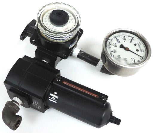 NORGREN F73C-2AN-AD0 PNEUMATIC FILTER ASSY. W/ WILKERSON R21-02-000B REGULATOR