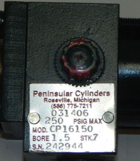 NEW PENINSULAR CP16150, 250 PSIG MAX PNEUMATIC CYLINDER BORE: 1.5, STK: 7
