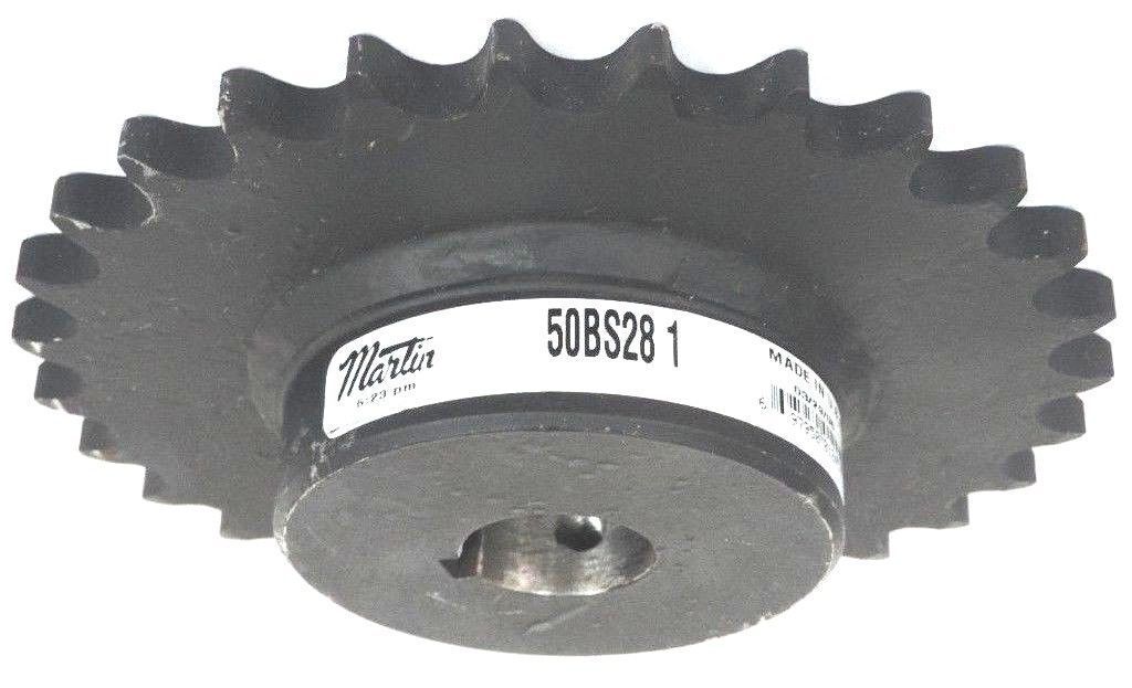 MARTIN 50BS28-1 ROLLER SPROCKET 1" BORE 28 TEETH 50BS281