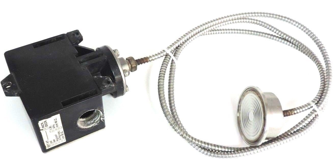 ASHCROFT B424B SNAP ACTION PRESSURE SWITCH , W/ TYPE 320, DIAPHRAGM 316L SENSOR