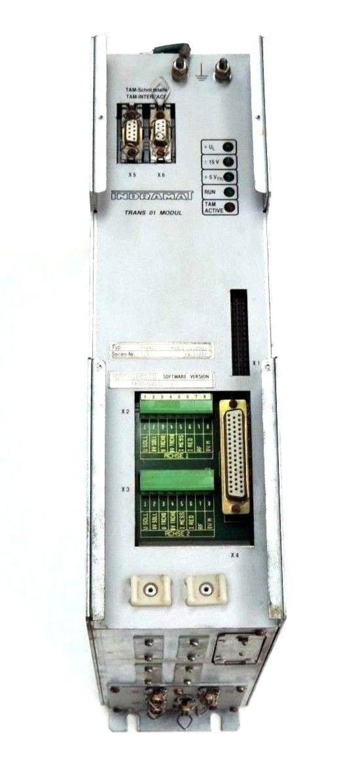 INDRAMAT TRANS 01 MODUL TRANS-01.0000 DRIVE SOFTWARE VERSION TR30/003.1-US