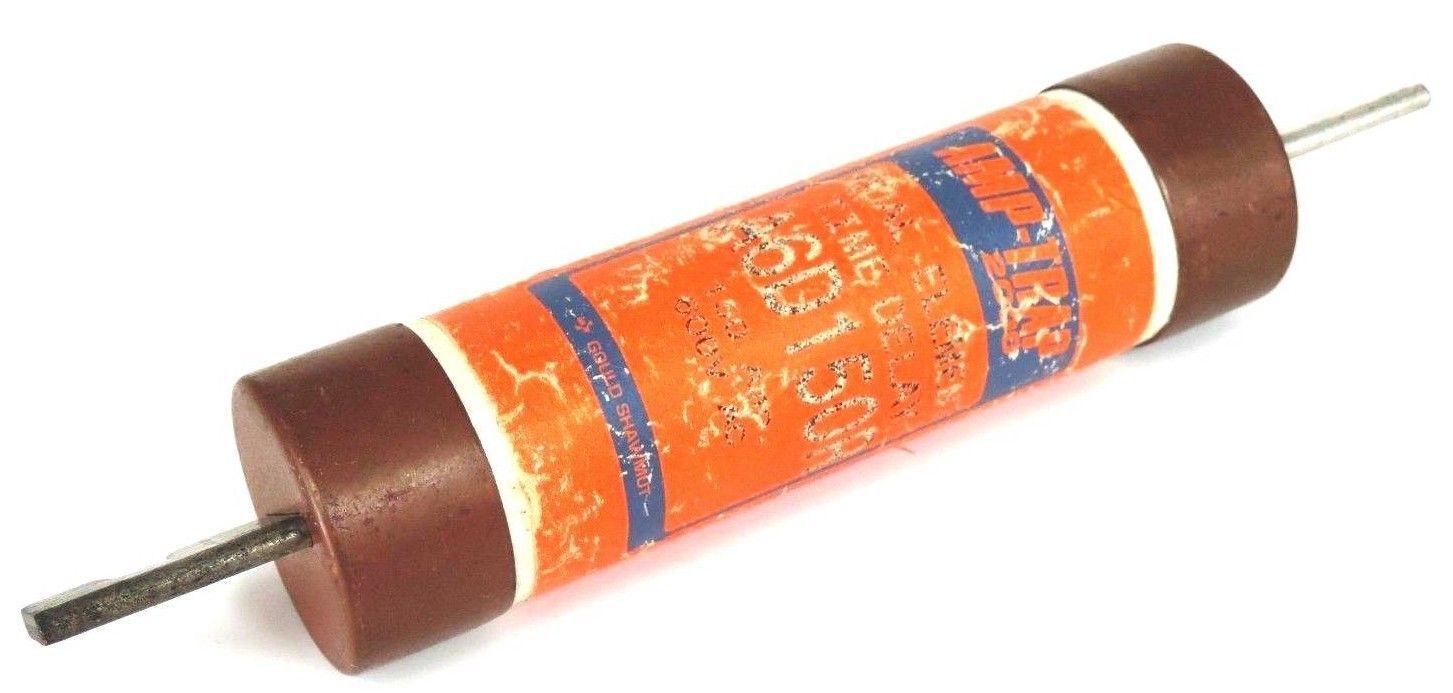 GOULD SHAWMUT A6D150R AMP-TRAP 2000 DUAL ELEMENT TIME DELAY FUSE 150AMP 600VAC