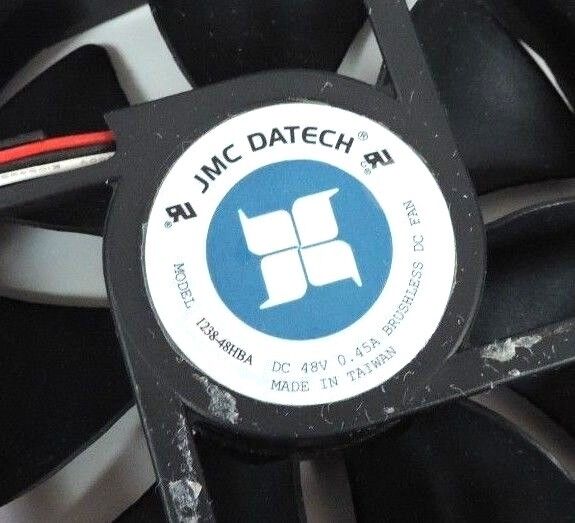 JMC DATATECH 1238-48HBA BRUSHLESS DC FAN 48VDC 0.45A 123848HBA
