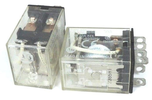 LOT OF 2 ALLEN BRADLEY 700-HF32A1 SER. B RELAYS, 700HF32A1, 120 VAC 50/60HZ
