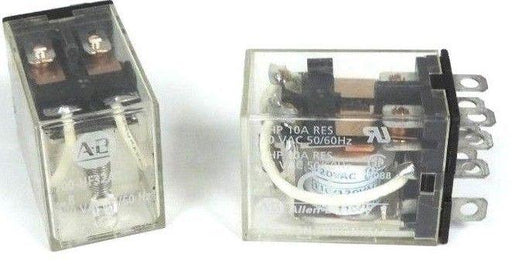 LOT OF 2 ALLEN BRADLEY 700-HF32A1 SER. B RELAYS, 700HF32A1, 120 VAC 50/60HZ