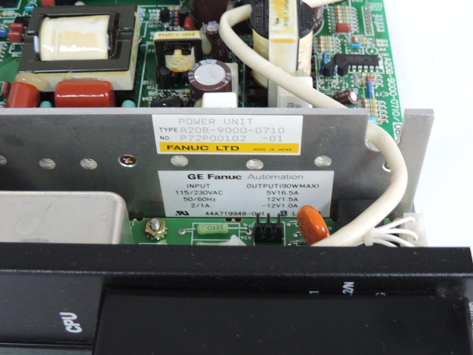 GE FANUC A20B-9000-0710/08A SERIES SIX CPU TYPE: A20B-9000-0710, A20B90000710
