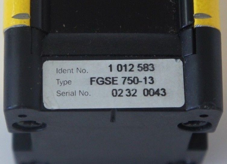 SICK FGSE750-13 LIGHT CURTAIN RECEIVER 1012583 14MM RESOLUTION FGSE75013