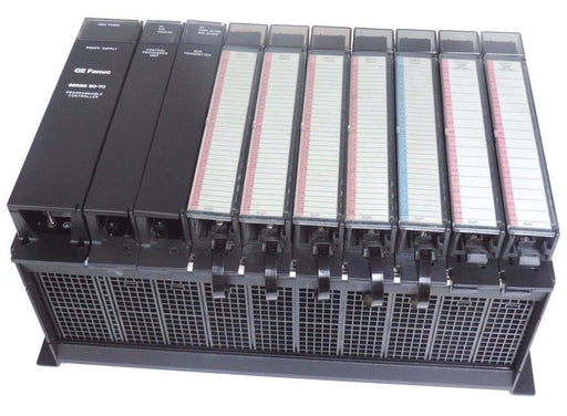 FANUC IC697CHS790D RACK 9-SLOT RACK W/ IC697PWR710 POWER SUPPLY IC697CPU771