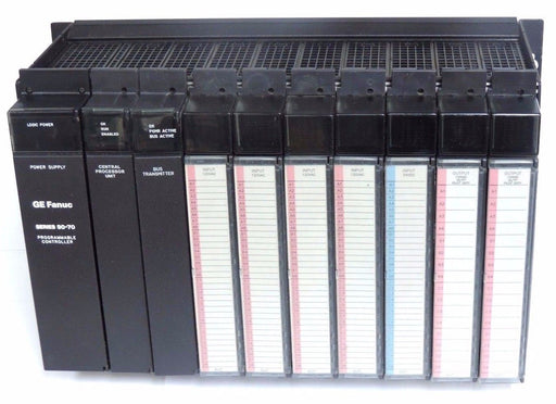 FANUC IC697CHS790D RACK 9-SLOT RACK W/ IC697PWR710 POWER SUPPLY IC697CPU771