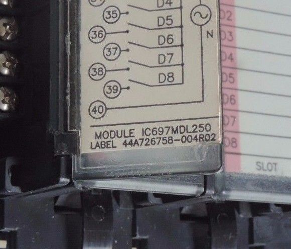 FANUC IC697CHS790D RACK 9-SLOT RACK W/ IC697PWR710 POWER SUPPLY IC697CPU771
