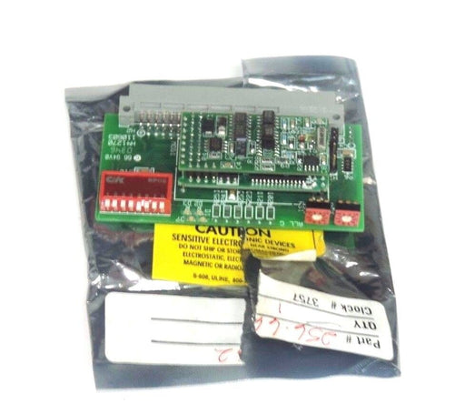 NEW ZEBRA 256-662 REV 1.9 CLOCK CONTROL BOARD 256662, 256.662