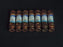 LOT OF 7 LITTELSE FLNR2 CLASS RK5 FUSES 250 VAC OR LESS
