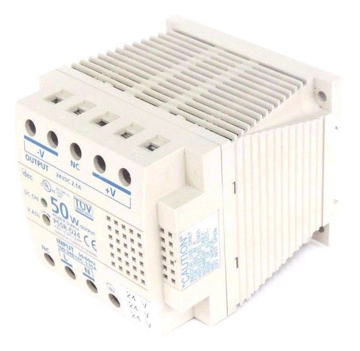 IDEC PS5R-D24 POWER SUPPLY 50W OUTPUT 100-240VAC 50/60HZ 1.15A PS5RD24