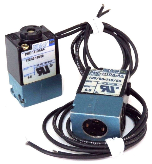 LOT OF 2 MAC PME-111DAAA SOLENOID VALVE COILS 110-120V 6.8WATTS PME111DAAA