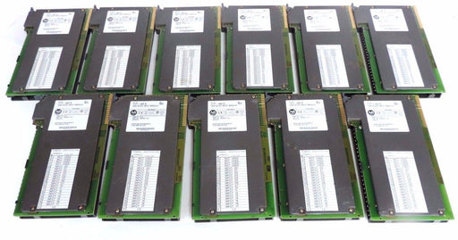 LOT OF 11 ALLEN BRADLEY 1771-IAD/D REV. B02 INPUT MODULES 1771IAD, 1771-IAD