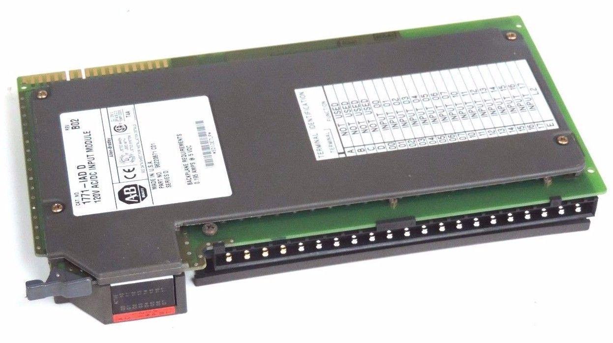 LOT OF 11 ALLEN BRADLEY 1771-IAD/D REV. B02 INPUT MODULES 1771IAD, 1771-IAD