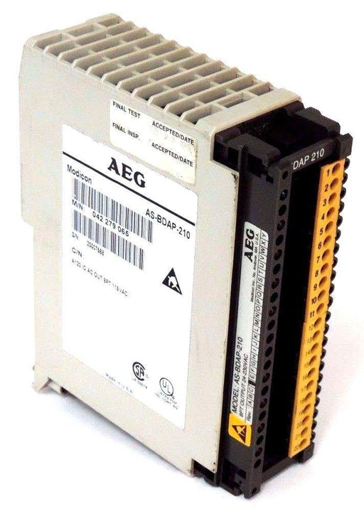 MODICON AS-BDAP-210 DISCRETE OUTPUT MODULE REV D ASBDAP210