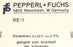 LOT OF 2 PEPPERL & FUCHS RE1110V PHOTOELECTRIC CONTROLS RE1 PART. NR. 00356 115V