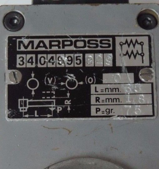 REPAIRED MARPOSS 3404995829 SWITCH MODULE 34-04995-829