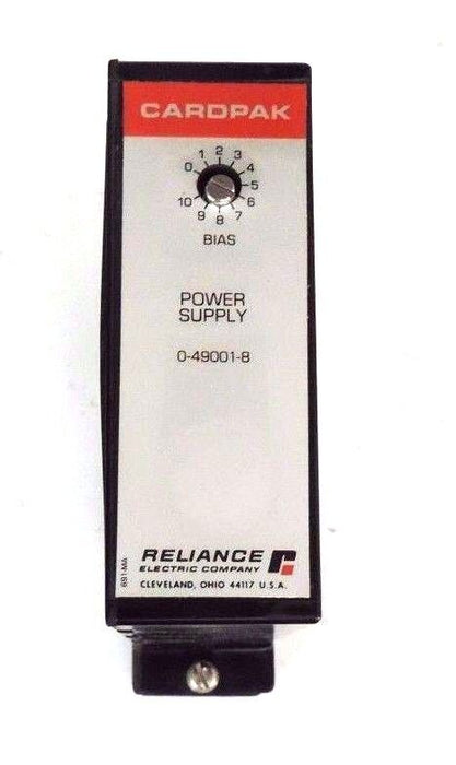 NIB RELIANCE ELECTRIC 0-49001-8 CARDPAK POWER SUPPLY 0490018