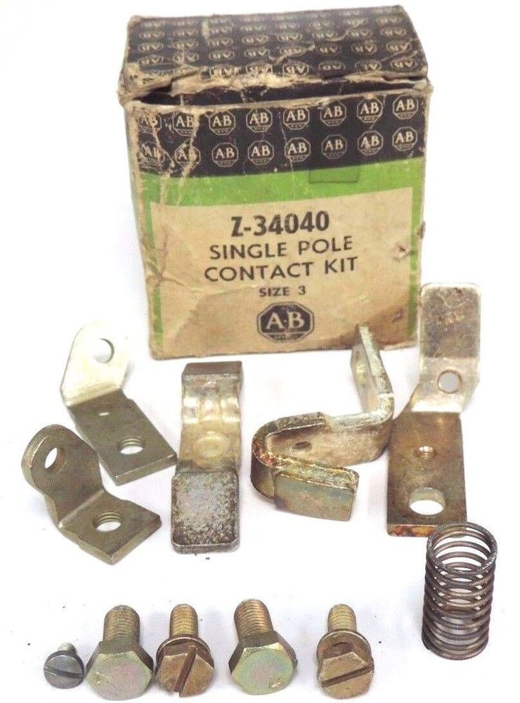 NIB ALLEN BRADLEY Z-34040 SINGLE POLE CONTACT KIT Z34040 SIZE 3