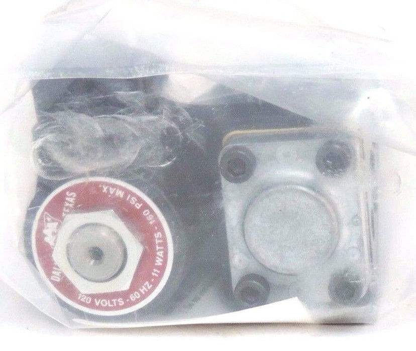 NIB AAA SO3PED PNEUMATIC VALVE 120V, 60HZ, 11W, 160 PSI MAX.