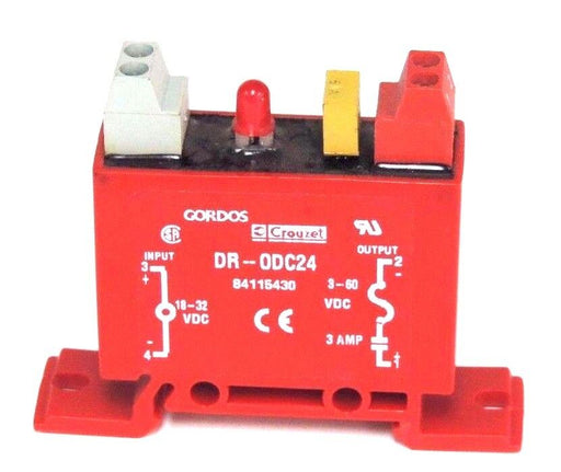 LOT OF 8 GORDOS DR-0DC24 SOLID STATE RELAYS DR0DC24