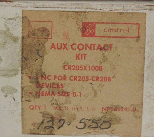 NIB GENERAL ELECTRIC CR205X100B AUXILIARY CONTACT